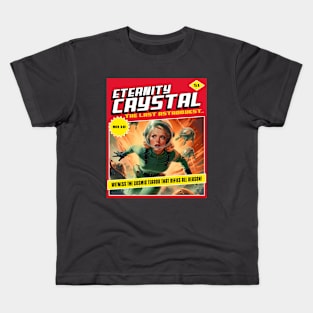 Vintage Sci Fi Comic Book Cover science fiction Kids T-Shirt